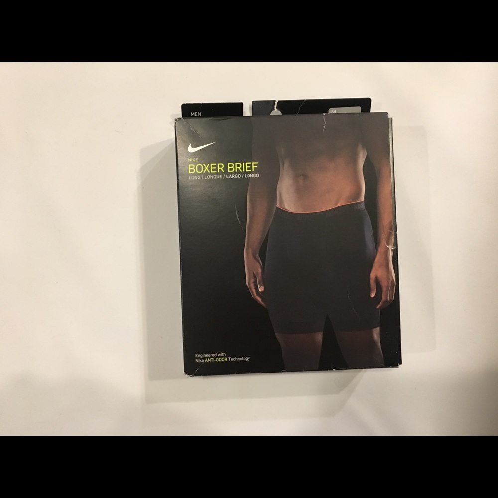 Men’s Nike 2-Pack Long Boxer Briefs Size M